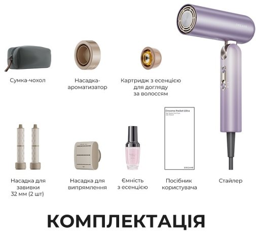 Фен Dreame Pocket Ultra AHD52 Purple (AHD52-PPL)