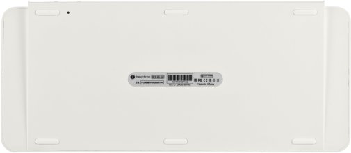 Клавіатура компактна Keychron B1 Pro ENG/UKR WL/BT/USB Ivory White (B1P-K8-UA)