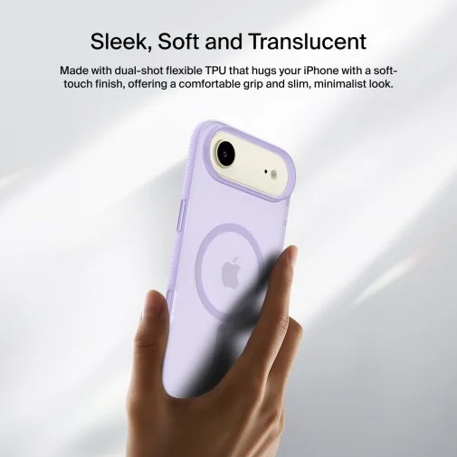 Фото: Чохол Belkin for Apple iPhone Air - Magnetic Protective Grip Lavender (MSA037HQLV) № 10 | KTC