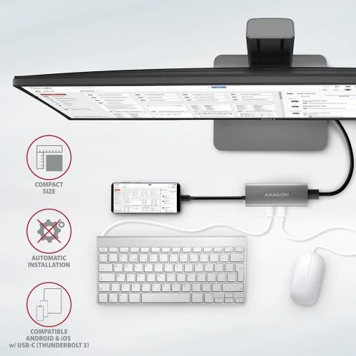 Фото: USB-хаб Axagon HMC-5G2 rev 2.0 Grey № 11 | KTC