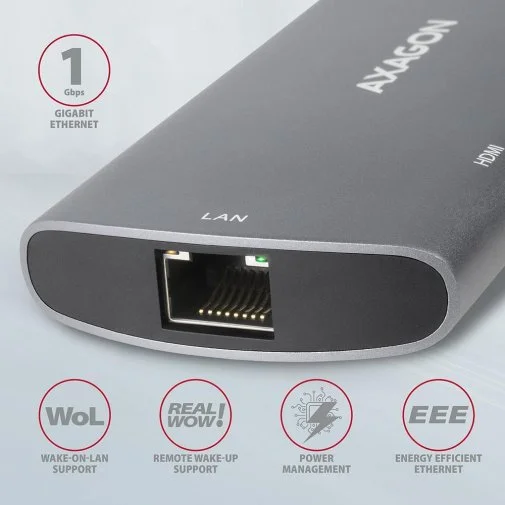 Фото: USB-хаб Axagon HMC-6M2 Grey № 17 | KTC