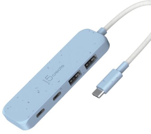 USB-хаб J5create JCH342EC-N Blue