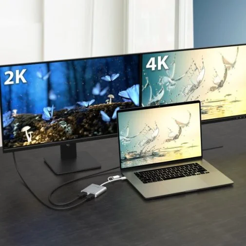 Фото: Перехідник J5create AM/Type-C / 2xHDMI (JCA365-N) № 12 | KTC