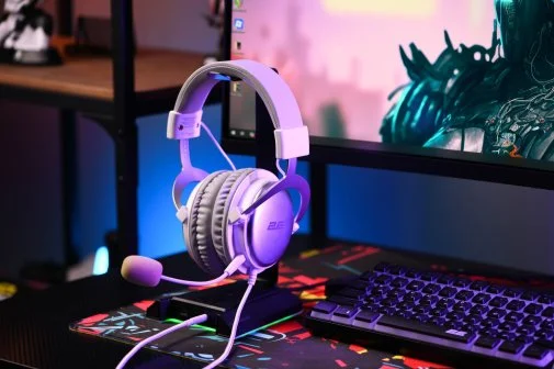 Фото: Гарнітура 2E Gaming HG355 7.1 White (2E-HG355WT-7.1) № 16 | KTC