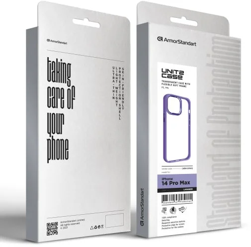 Фото: Чохол ArmorStandart for Apple iPhone 14 Pro Max - UNIT2 Lavender (ARM69963) № 10 | KTC
