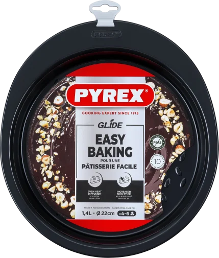 Фото: Форма Pyrex GLIDE 22cm Black (GL22BA6/8046) № 9 | KTC