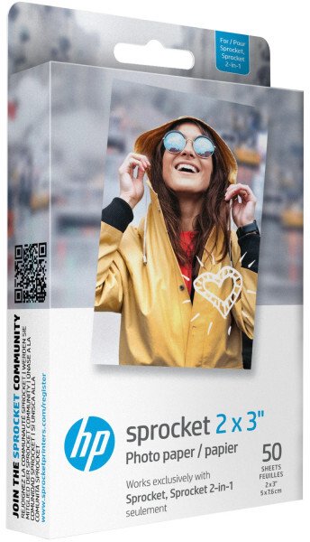 Папір HP Zink 50pcs (HPIZ2X350)