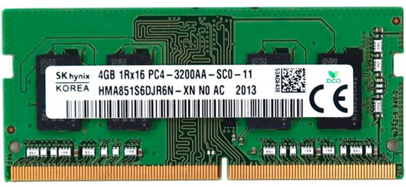 Оперативна пам’ять Hynix DDR4 1x4GB (HMA851S6DJR6N-XN)