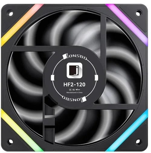 Фото: Кулер Jonsbo HF2-120BR ARGB Black № 15 | KTC