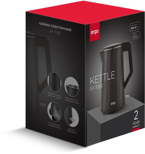 Електрочайник ERGO GP-7050