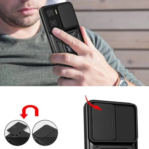 Фото: Чохол BeCover for Motorola Moto E22/E22i - Military Black (709977) № 12 | KTC