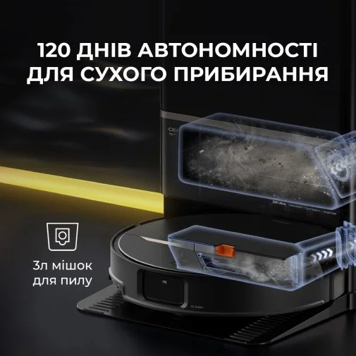 Фото: Робот-пилосос DEERMA X80 Ultra (DEM-X80ULTRA) № 21 | KTC