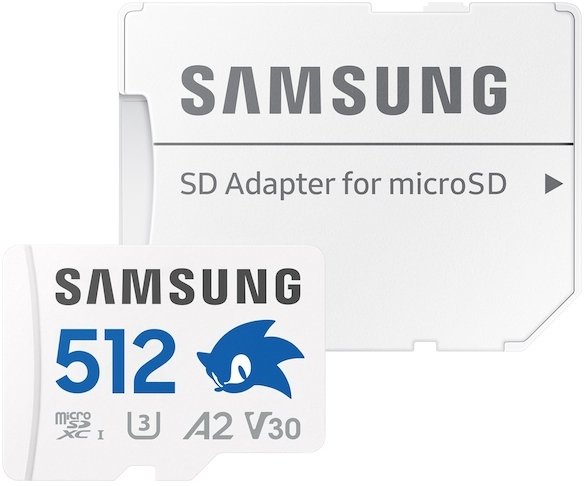FLASH пам'ять Samsung Pro Plus Sonic the Hedgehog UHS-I V30 U3 Micro SDXC 512GB with adapter (MB-MD512SA/LC1)