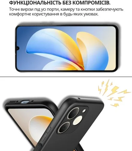 Фото: Чохол BeCover for Realme Note 70 - Black (714693) № 10 | KTC