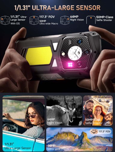 Смартфон Ulefone Armor 29 Pro 16/512GB Marvel Black (6975326668224)