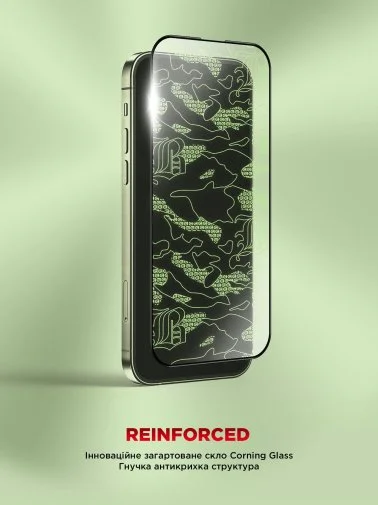 Фото: Захисне скло ArmorStandart for Apple iPhone 16 Pro Max - Corning Black Icon (ARM79555) № 14 | KTC