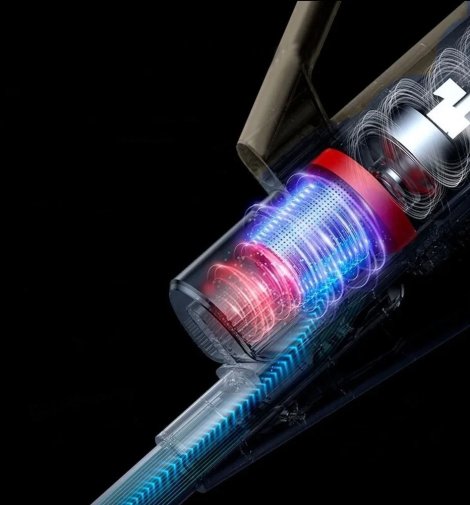 Дротовий пилосос ENCHEN Vacuum Cleaner V1 Black (V1 BLACK)