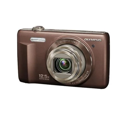 Фото: Цифрова фотокамера Olympus VR-360 коричнева № 7 | KTC