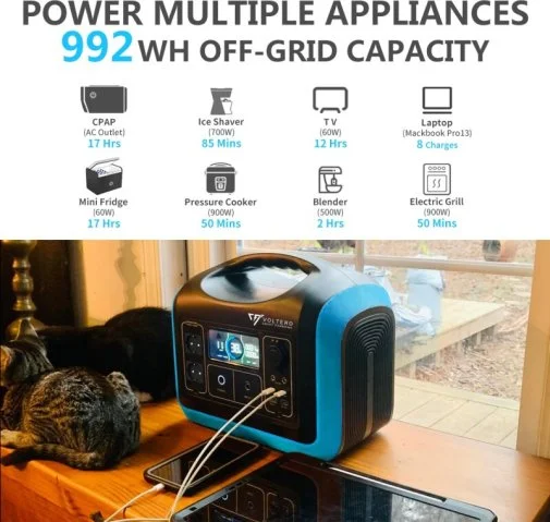 Фото: Зарядна станція Voltero PS12 1200W 992Wh № 14 | KTC