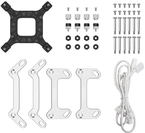 Фото: Система рідинного охолодження Deepcool LM360 White (R-LM360-WHDMMC-1) № 11 | KTC
