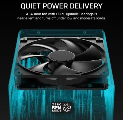 Фото: Блок живлення Corsair 1000W HX1000i Shift (CP-9020265-EU) № 20 | KTC