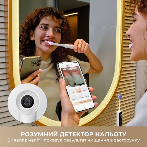 Електрична зубна щітка Mova Fresh 20 Sensus Black (ATS25B-BK)