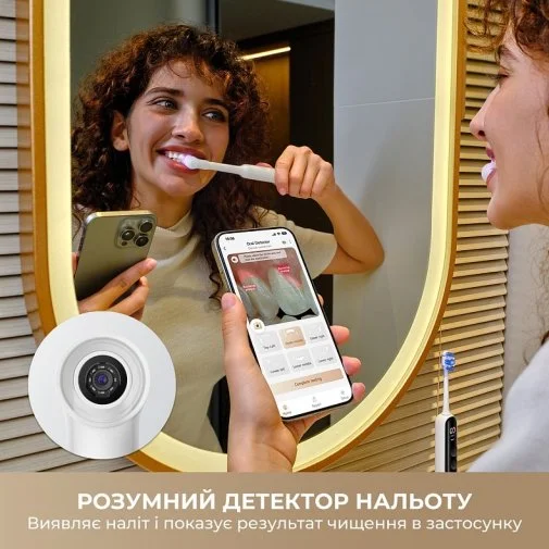 Фото: Електрична зубна щітка Mova Fresh 20 Sensus White (ATS25B-WH) № 25 | KTC