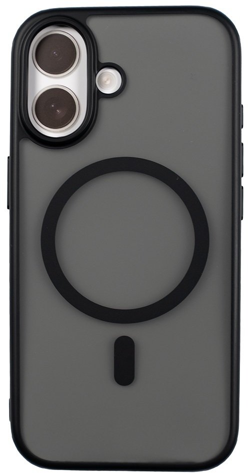 Чохол Blueo for iPhone 17 - Crystal Pro Drop Resistance MagSafe Black