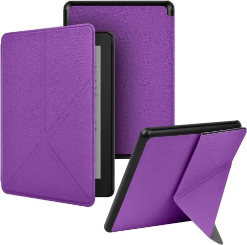 Фото: Чохол для електронної книги BeCover for Amazon Kindle Paperwhite 12th Gen / Kindle Colorsoft 2024 7 - Ultra Slim Origami Purple (712840) № 8 | KTC