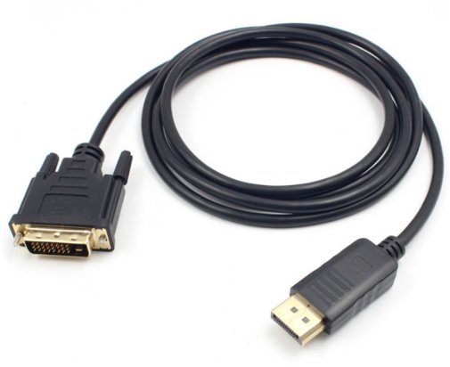Кабель ProLogix DP/DVI 1m Black (PR-DP-DVI-P-04-30-1m)