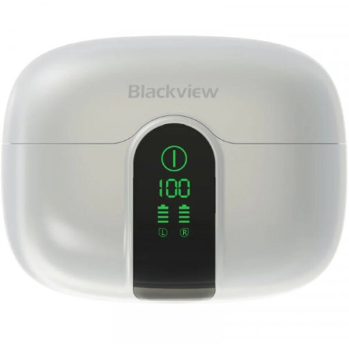 Гарнітура вкладиші Blackview AirBuds 15 TWS Bluetooth, Frost White