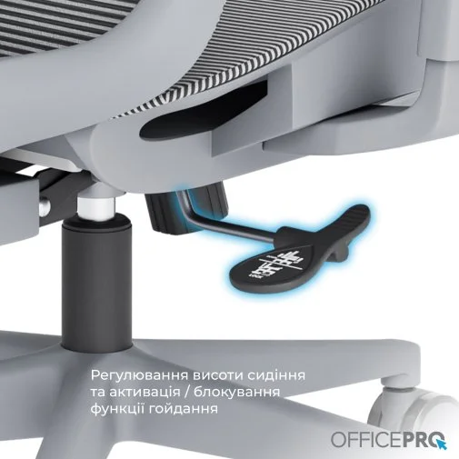 Фото: Крісло OfficePro Wave OC670 Gray (OC670-G-G-G) № 36 | KTC