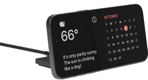 Бездротовий зарядний пристрій Native Union Rise Solo Qi2 Black (RS-SL-BLK)