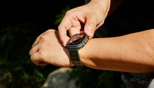 Чохол Pitaka for Apple Watch 10 46mm - Air Black/Grey