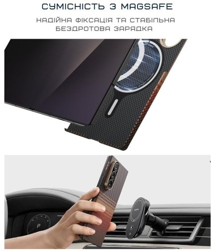 Чохол-накладка Pitaka для Samsung Fold 7 - Ultra-Slim Sunset