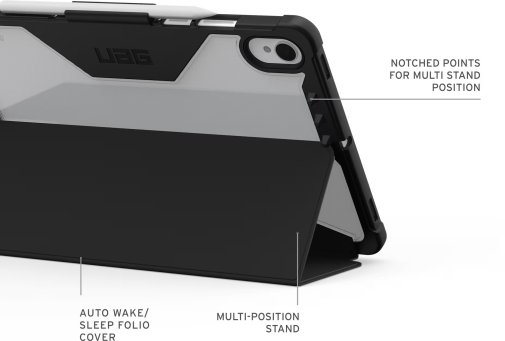 Чохол для планшета UAG for Samsung Tab S11 - Plyo LT Black/Ice (224458114043)