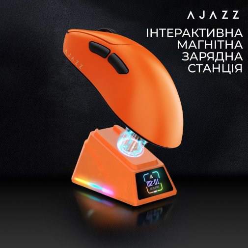Миша Ajazz AJ179 Apex Wireless Orange (AJM179-A-O)
