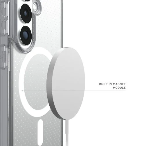 Фото: Чохол UAG for Samsung S26 - Dot with Magnet Ice/Ash (214549114331) № 14 | KTC