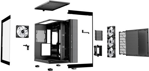 Корпус be quiet! Light Base 600 LX Black with window (BGW67)