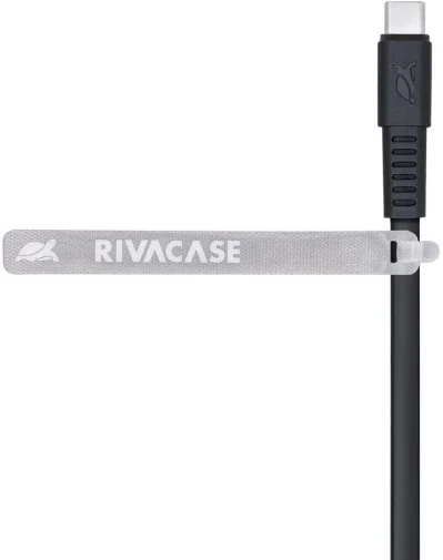 Фото: Кабель Riva PS6002 BK12 AM / Type-C 1.2m Black № 21 | KTC