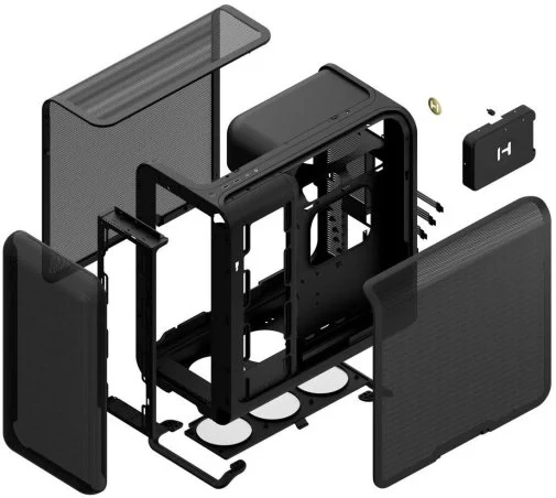 Фото: Корпус Hyte X50 Air Pitch Black (CS-HYTE-X50A-BB) № 16 | KTC