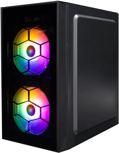 Фото: Корпус 1stPlayer X1-BK-3F1-PS-600FK 600W Black with window (X1-BK-3F1-PS-600FK-EU) № 11 | KTC