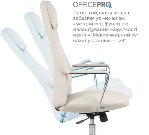 Крісло OfficePro Shift OC533G Gray