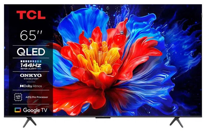 Телевізор QLED TCL 65P81K (Google TV, Wi-Fi, 3840x2160)