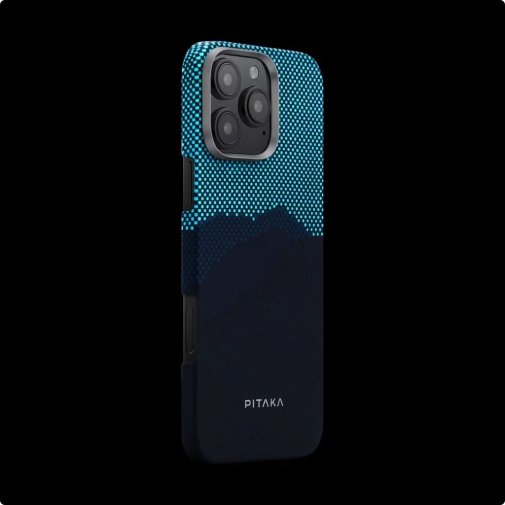 Чохол Pitaka for Apple iPhone 16 Pro - Tactile Woven StarPeak Lumintex Over The Horizon (KI1603POTH)
