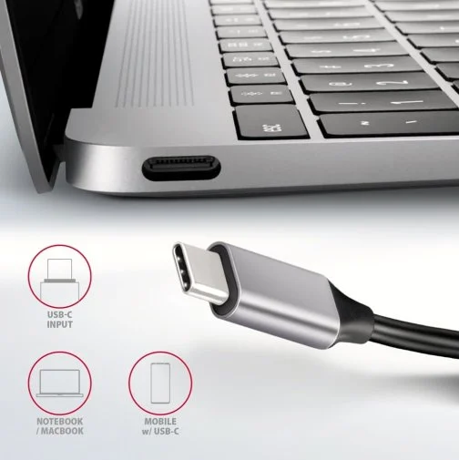 Фото: USB-хаб Axagon HMC-6H4A 6in1 № 15 | KTC