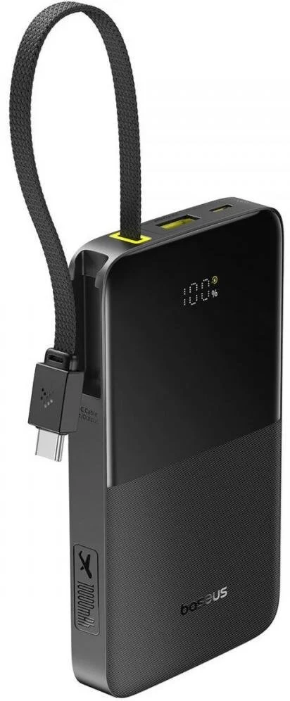 Фото: Батарея універсальна Baseus EnerFill FC51 Bipow2 Pro 10000mAh 22.5W Black (E0027600) № 6 | KTC