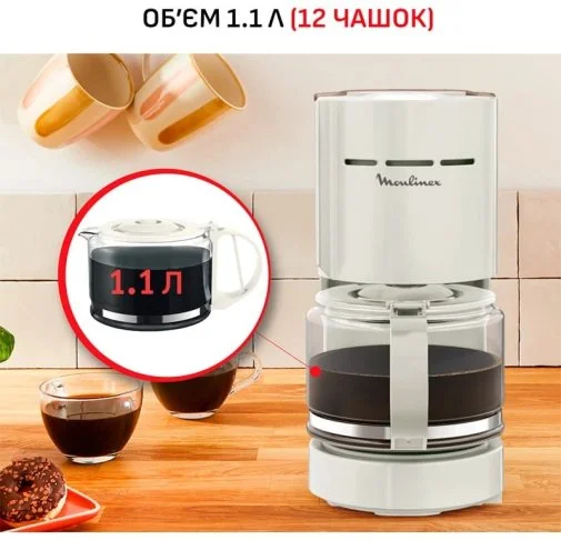Фото: Крапельна кавоварка Moulinex FG121A10 № 26 | KTC