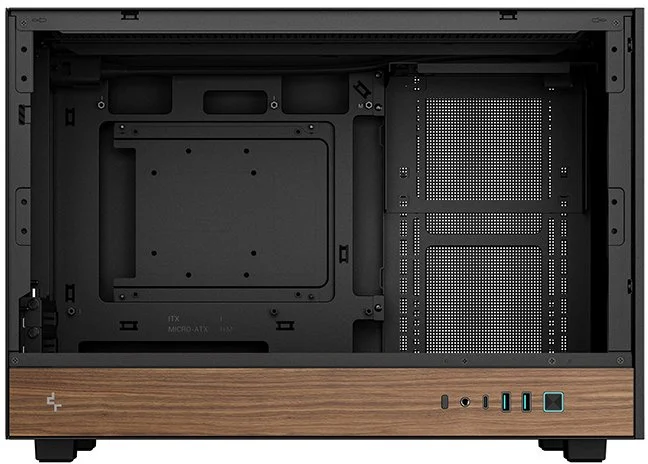 Фото: Корпус Deepcool CH260 Wood Black with window (R-CH260-BKNWM0-G-1) № 15 | KTC
