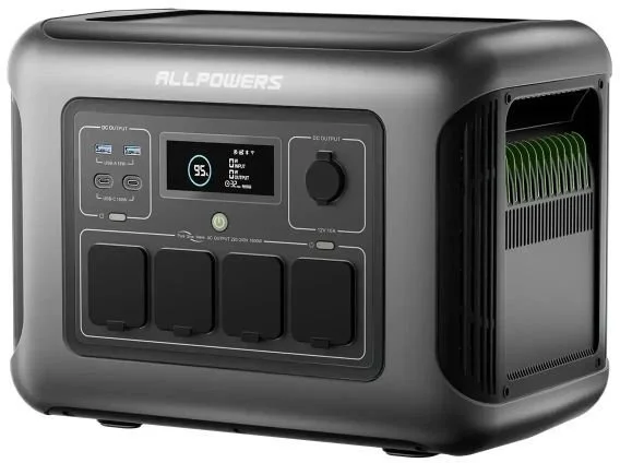 Фото: Зарядна станція Allpowers R1500 Lite 1600W 1056Wh № 13 | KTC